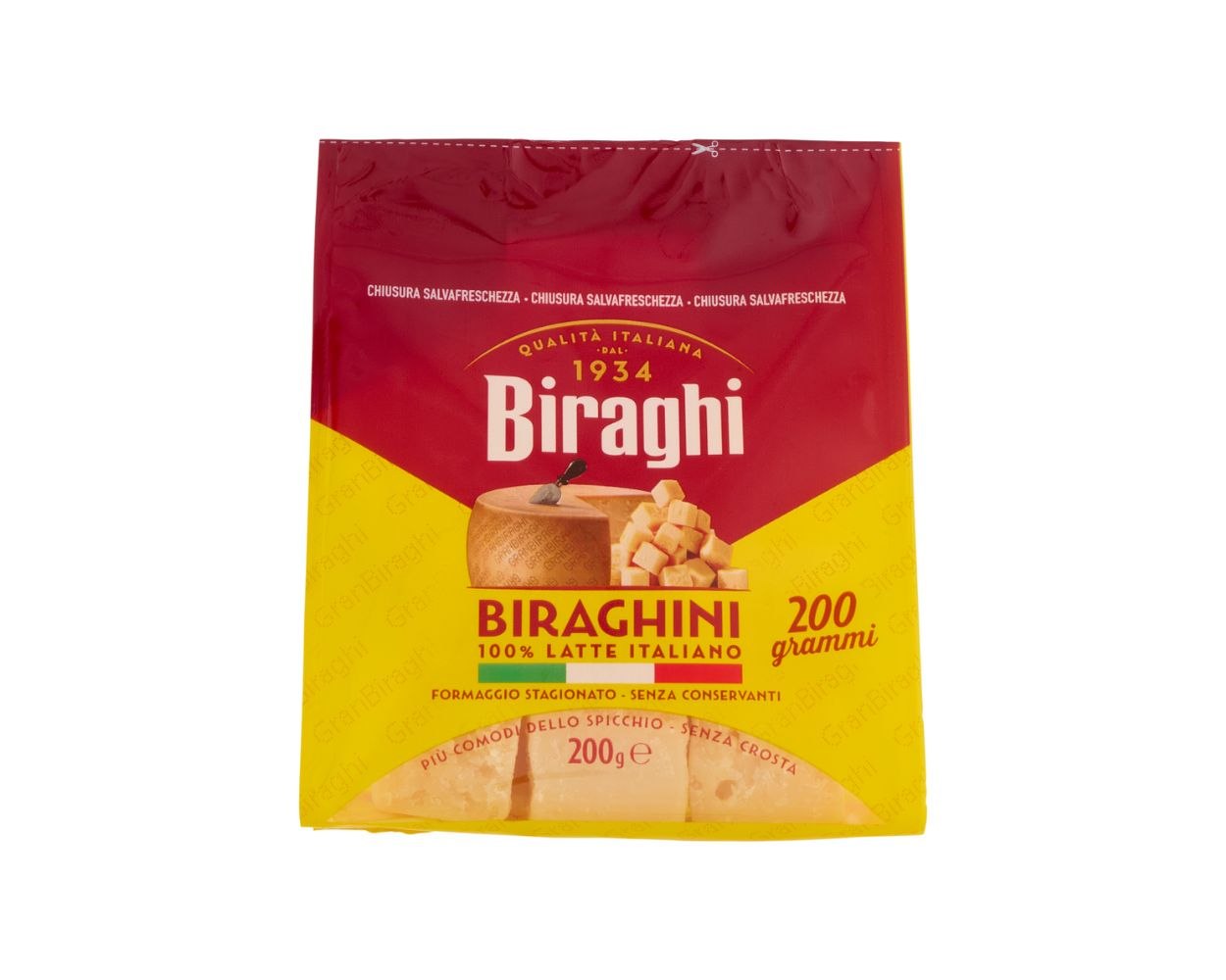 Сир Гран Бірагі кубики Biraghi 200г